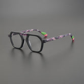 Kenn Vintage Acetate Glasses Frame Aviator Frames Southood Matte Black